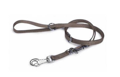 guinzaglio in nylon 12x1000 marrone