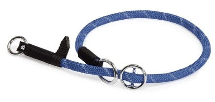 collare strangolo corda blu 60 cm