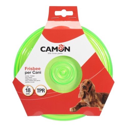 FRISBEE PER CANI IN TPR 18 cm.