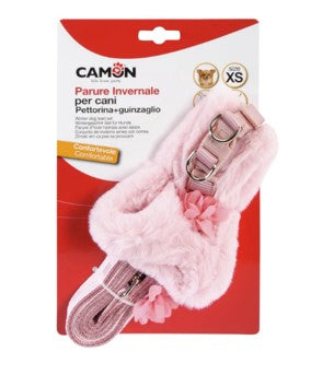 CAMON PETTORINA INVERNALE GRIGIO/ROSA mis. XS