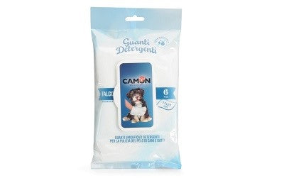 GUANTO DETERGENTE PROFUMAZIONE TALCO (6PZ.)