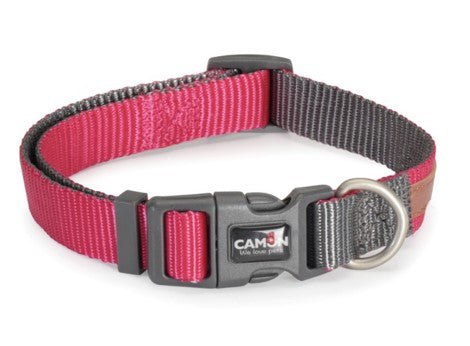 CAMON COLLARE  ROSA GRIGIO 400MM
