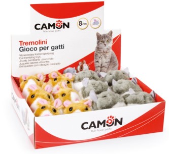 BOX TREMOLINI TOPINI/CONIGLI 12 P.