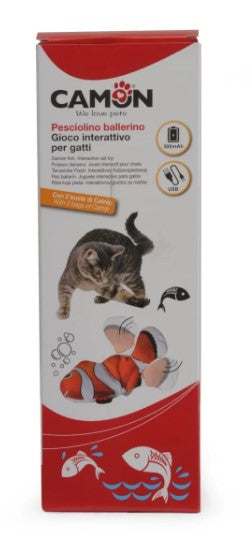GIOCO PER GATTO PESCE INTERATTIVO MODELLO C 6p