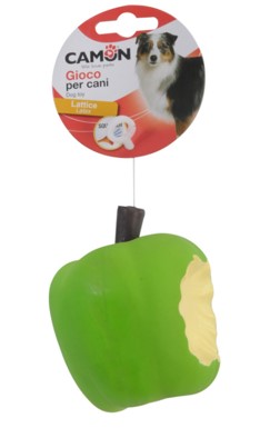 GIOCO PER CANE LATEX MELA VERDE SQUEAKER 3p