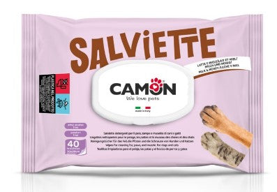 SALVIETTE LATTE E MIELE 40 PZ.