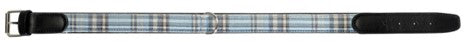 COLLARE SCOZZESE AZZURRO 2,0 X 43 CM