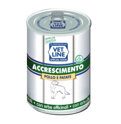 VET LINE ACCRESCIMENTO POLLO E PATATE 400G