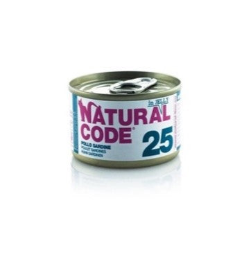 25 POLLO E SARDINE 85G
