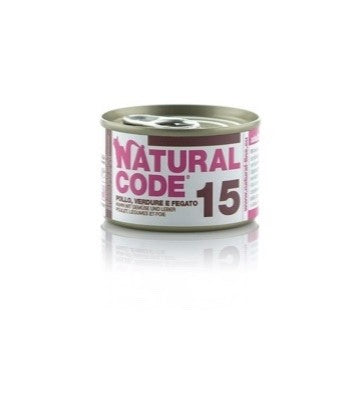 15 NATURAL LINE POLLO VERDURE E FEGATO 85G