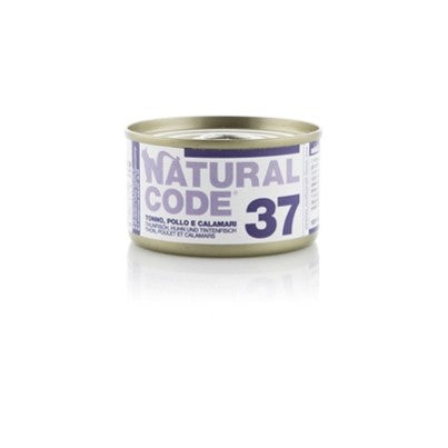 N.37 NATURAL  CODE 85G TONNO POLLO E CALAMARI