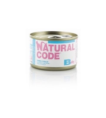 kitten babyNATURAL CODE 85G  TONNO E POLLO