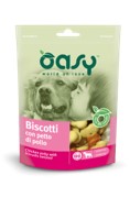 OASI BISCOTTI CON PETTO DI POLLO IN BUSTA DA G.100