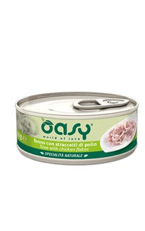 OASI UMIDO NATURALE TONNO CON STRACCETTI DI POLLO LATTINA G.70