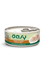 OASI UMIDO FILETTO DI POLLO NATURALE LATTINA G.150