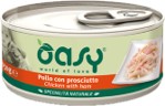 OASI UMIDO NATURALE  POLLO CON PROSCIUTTO LATTINA G.150