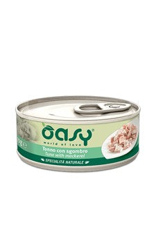 OASI UMIDO NATURALE TONNO CON SGOMBRO LATTINA G.70