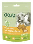 OASI BISCOTTI RIPIENI CON ANATRA E PATATE IN BUSTA G.80