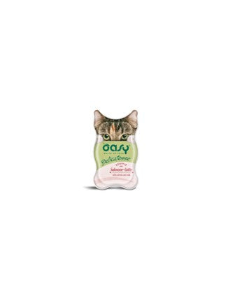 OASI DELICATESSE SOUFFLE' CON SALMONE E LATTE VASCHETTA G.85