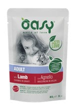 OASI BOCCONCINO IN SALSA ADULTO AGNELLO BUSTA DA G. 85