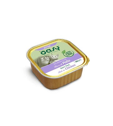OASI PATE' KITTEN POLLO VASCHETTA G.100