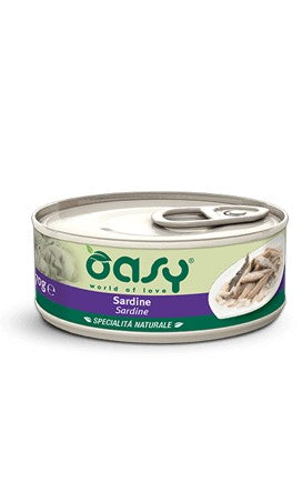 OASI UMIDO NATURALE SARDINE LATTINA G.70