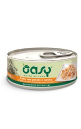 OASI NATURALE ADULTO POLLO CON PATATE E CAROTE  LATTINA DA G.150