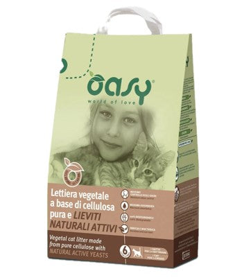 OASI LETTIERA VEGETALE CELLULOSA PURA E LIEVITI  SACCO LT.6