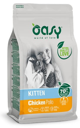 OASI SECCO GATTO KITTEN POLLO KG. 1,5