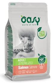 OASI SECCO GATTO STERILIZZATO SALMONE KG. 7,5