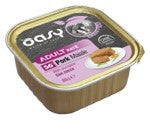 VASCHETTE OASY GRAIN FREE 85GR MAIALE CON ZUCCA