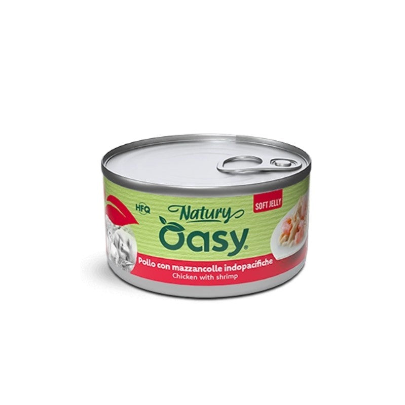 OASI UMIDO SOFT JELLY 85 GR POLLO CON MAZZANCOLLE
