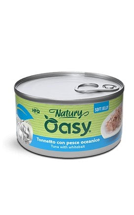 OASY WET CAT NATURY SOFT JELLY 150GR TONNETTO CON PESCETTI OCEANICO