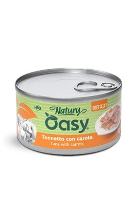 OASY WET CAT NATURY SOFT JELLY 150gr TONNETTO CON CAROTE