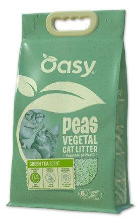 OASI LETTIERA VEGETALE 6L PISELLI GREEN TEA