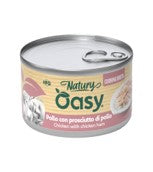 Oasy Wet Cat Natury Cooking Broth - POLLO CON PROSCIUTTO Lattina