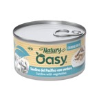 Oasy Wet Cat Natury Cooking Broth - SARDINE CON VERDURE Lattina