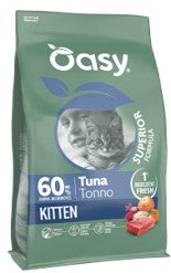 OASY DRY CAT SUPERIOR KITTEN TONNO  300 GR
