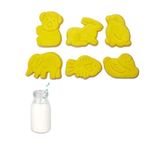 BISCOTTI MIX ANIMALETTI AL LATTE DA KG. 1