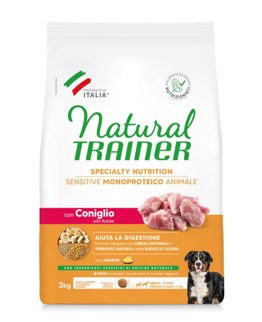 SENSITIVE ADULT MEDIUM E MAXI 3KG CON CONIGLIO E RISO