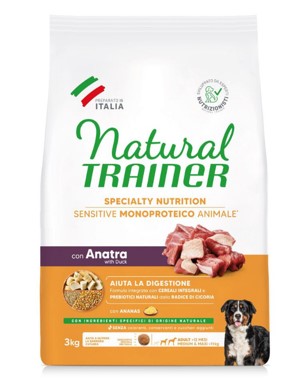 Sensitive ADULT 3KG con ANATRA e cereali