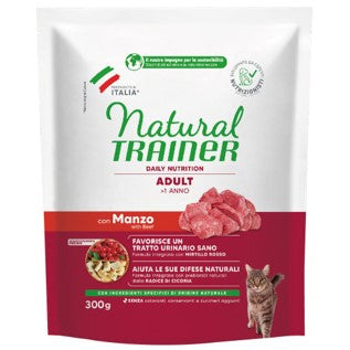 NATURAL TRAINER GATTO ADULTO MANZO 300GR