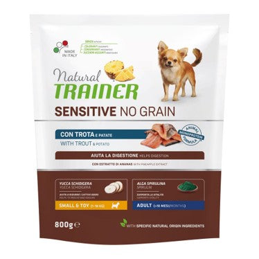 SENSITIVE SMALL E TOY NO GRAIN 800G CON TROTA E PATATE