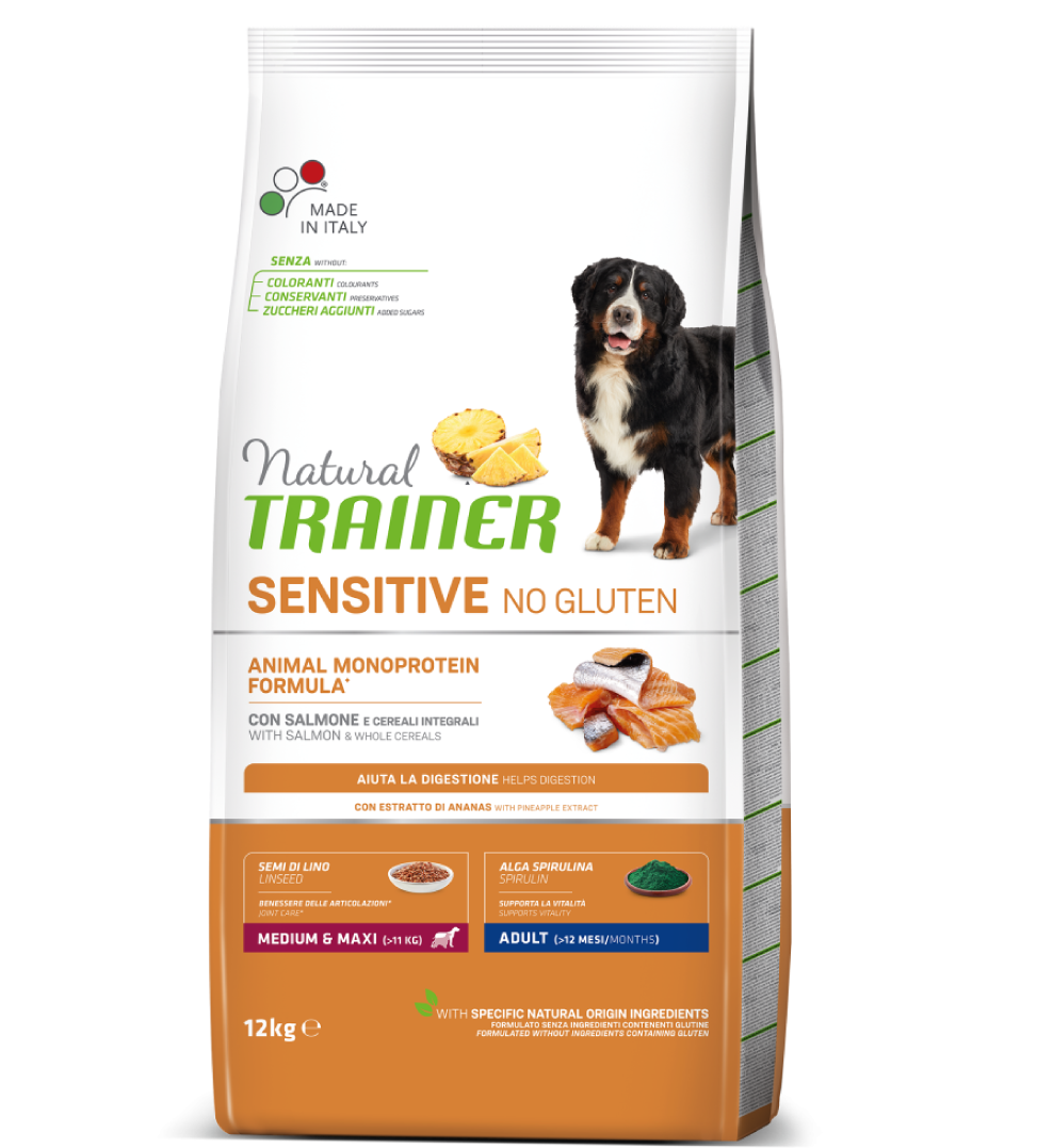 TRAINER MED/MAXI ADULTO CONIGLIO KG.12