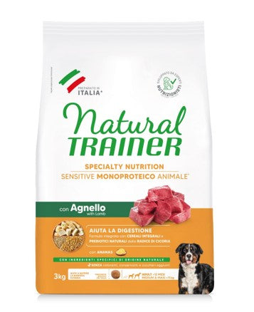 NT SENSITIVE NO GLUTEN AGNELLO 3KG + WET C3-25