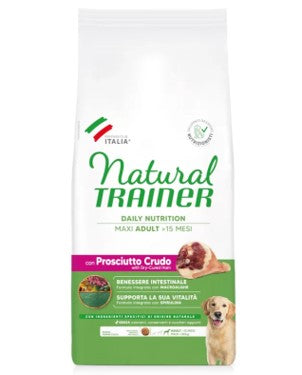 ADULTO MAXI  CON PROSCIUTTO CRUDO E RISO 12KG