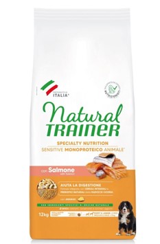 PUPPY E JUNIOR SALMONE 12 KG.