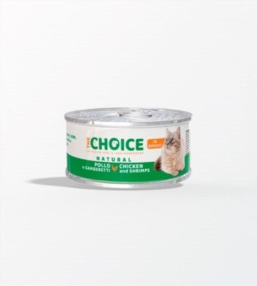 THE CHOISE NATURA CAT POLLO/GAMBERETTI 70 G.