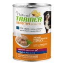 NATURAL TRAINER SENSITIVE NO GLUTEN CON TROTA E CEREALI INTEGRALI 400G