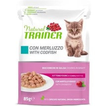 NT CAT KITTEN&YOUNG CODFISH BUSTA 85G.